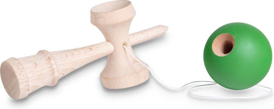 BS Toys Kendama Spel Vangspel Japanse Behendigheidsspel vanaf 8 Jaar Vangbal Kinder Speelgoed Houten Spel Coördinatie Training Kendama spel Houten speelgoed