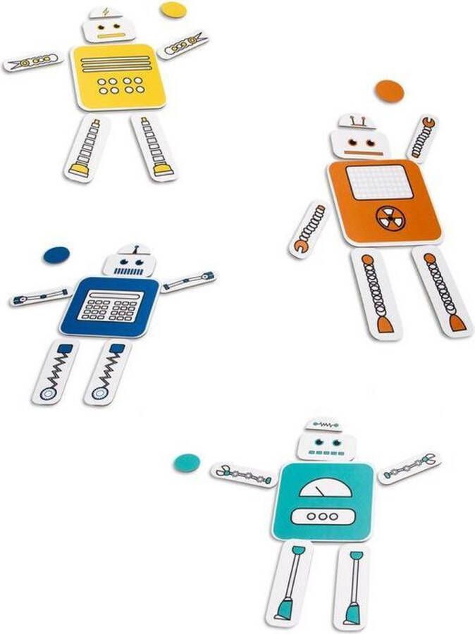 BS Toys Robotvrienden Blikspel Vanaf 3 jaar 1 tot 4 spelers Educatief Spel