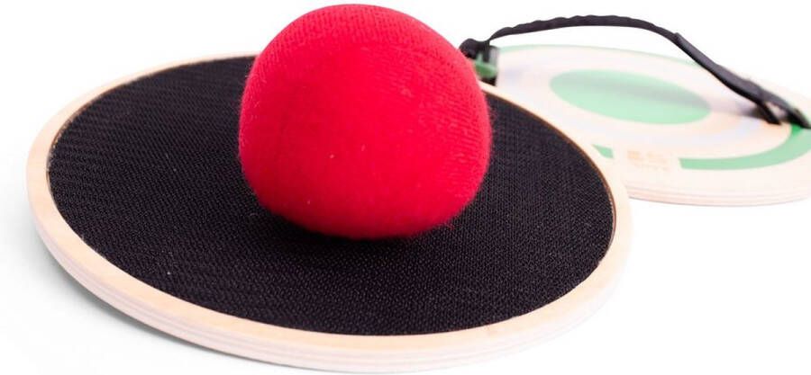 BS Toys Vang spel Houten speelgoed Sport Vang Werpspel met klittenband