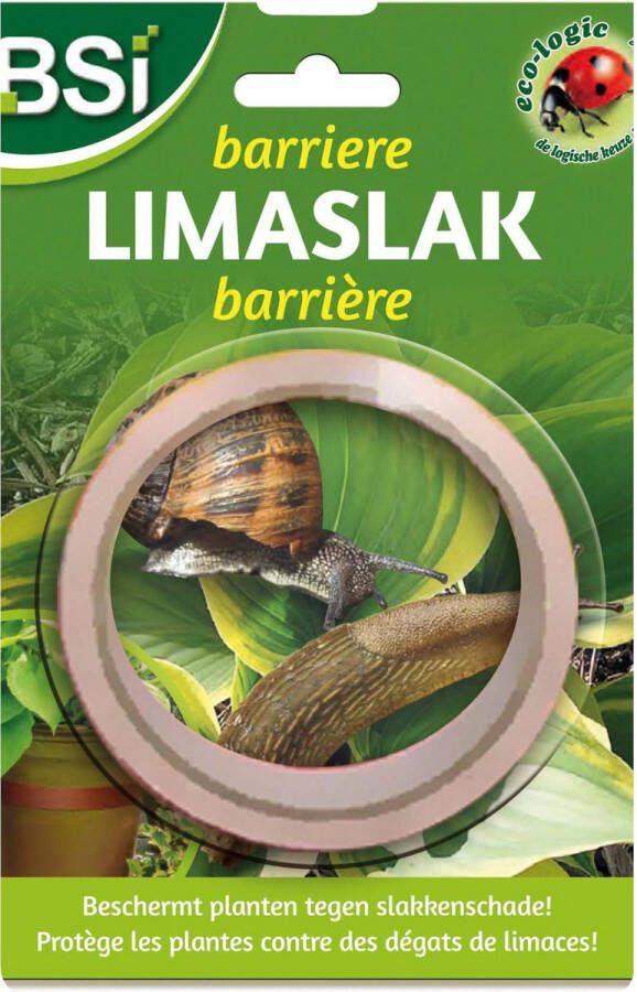 BSI Barrière Limaslak Slakkenbestrijding Zelfklevende koperband Planten Bescherming 5 m koperband