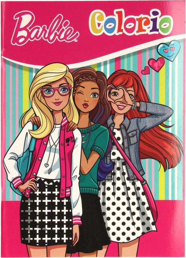 BSN Barbie Kleurboek 32 Pagina's Kleurboek Meisjes Kleurboek Kinderen Tekeningen Inkleuren Kleurplaat Colouring Book Kleurplezier
