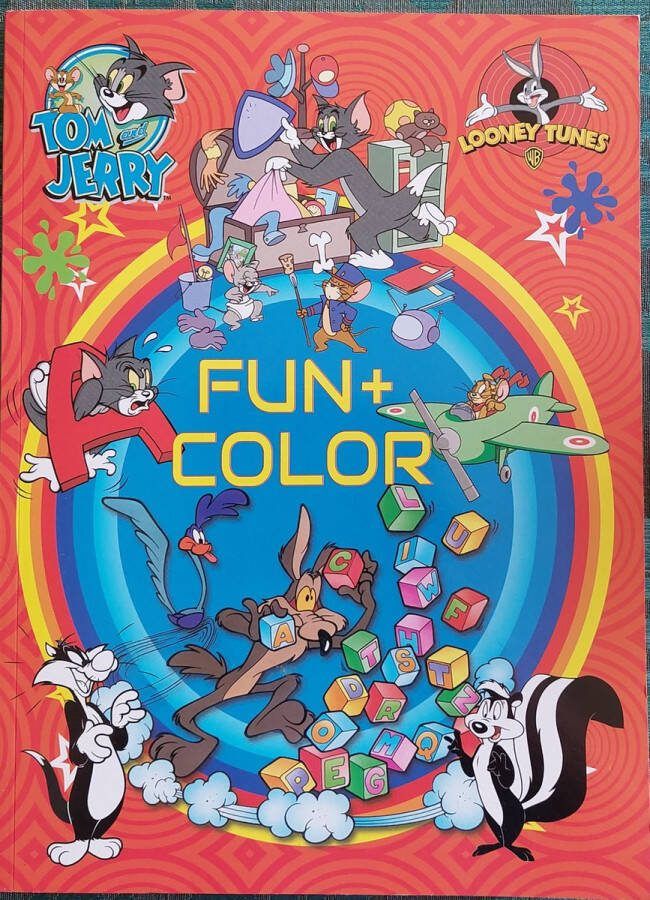 BSN Warner Bros Fun & Color Kleurboek