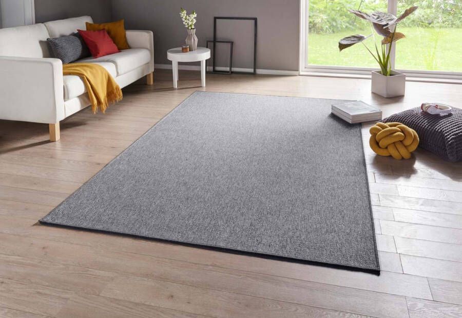 BT Carpet Effen vloerkleed Casual lichtgrijs 140x200 cm