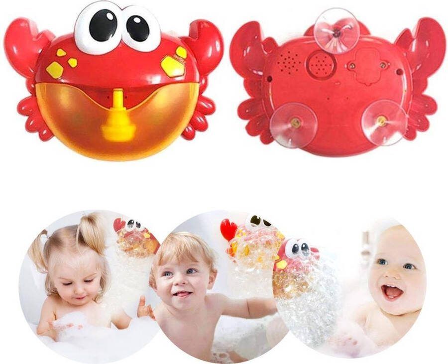 Bubble Crab Badspeelgoed voor kinderen Bubbelmachine Bad Speelgoed voor baby's Cadeautip Leuk voor kinderen