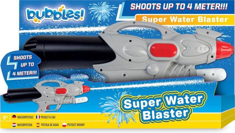 Bubble s! Waterpistool voor jongens Super Water Blaster