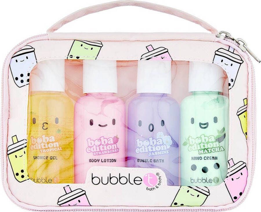 Bubble T Cosmetics Bubble T Bad- en douchecadeauset Boba Tea Edition Shower gel Bodylotion Bubble bad handcreme