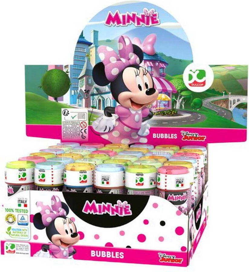 Bubble World Bellenblaas Minnie Mouse 36 stuks Bellen blazen – Kinderverjaardag Disney bellenblaas