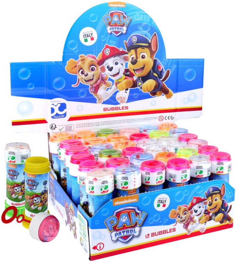 Bubble World Bellenblaas Paw Patrol 36 stuks Bellen blazen – Kinderverjaardag