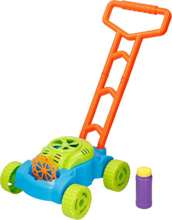 Bubblez Bellenblaasmachine loopwagen blauw 51 cm