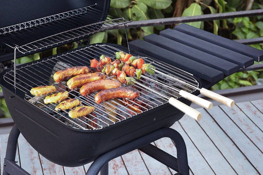 Buccan BBQ Houtskool barbecue Earl Camden Compact Burner + Beschermhoes