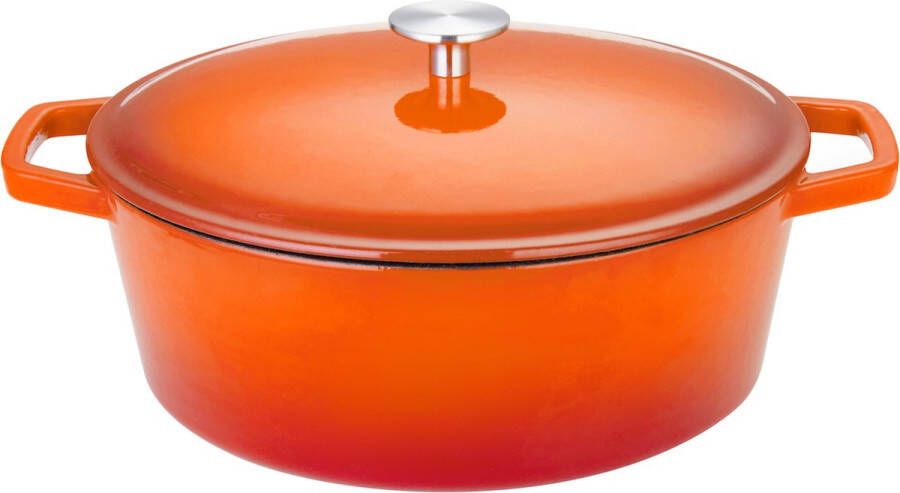 Buccan Hamersley Gietijzeren braadpan 24cm Oranje