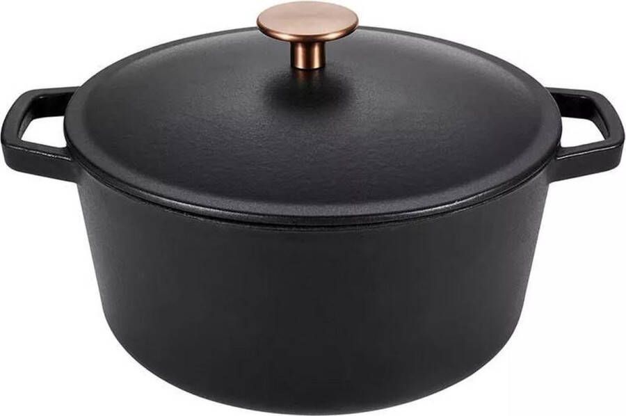 Buccan Hamersley Gietijzeren braadpan 24cm Zwart