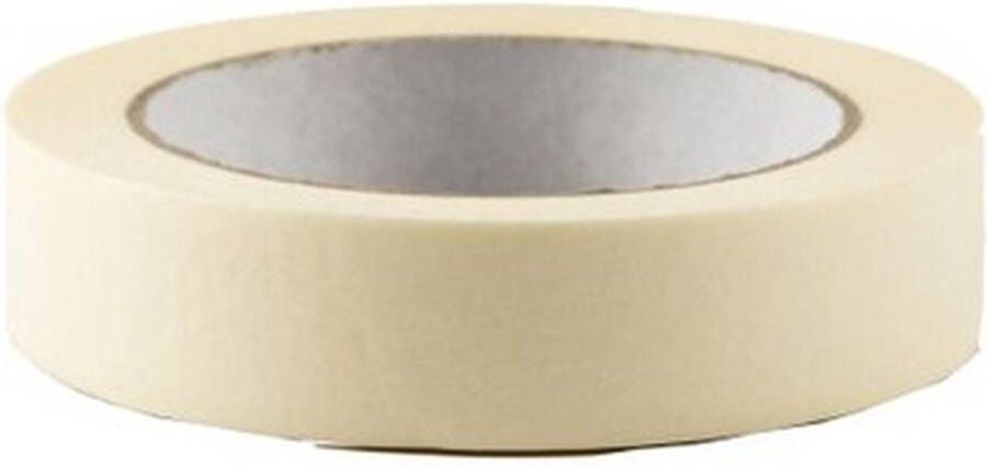 Budgetland Afplaktape Zelfklevend Wit 50 M 25 Mm Hc 12007
