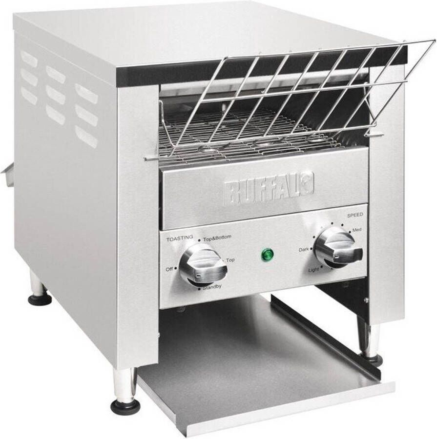 Buffalo Doorlooptoaster Dubbel Ca. 400 Per Uur DB175 Horeca & Professioneel