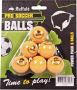 Buffalo Pro tafelvoetbal balletjes set 6pcs yellow - Thumbnail 1