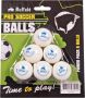 Buffalo Pro tafelvoetbal balletjes set 6pcs white - Thumbnail 1