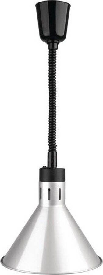 Buffalo Verstelbare Wamhoudlamp Zilverkleurig DY464