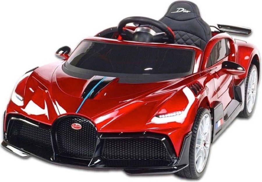 Bugatti Kars Toys Divo Elektrische Kinderauto Rood Met Afstandsbediening