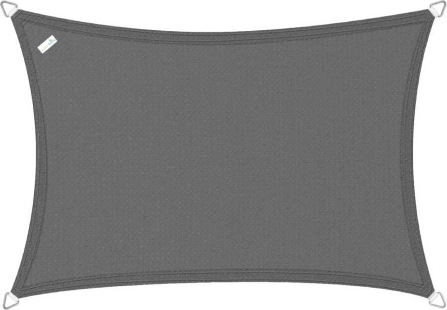 Buitenkado schaduwdoek 3x5 5m rechthoek antraciet