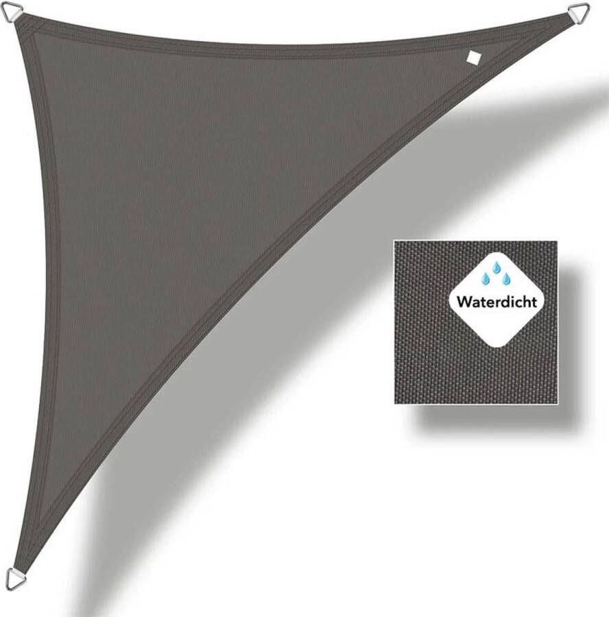 Buitenkado schaduwdoek waterdicht 3 5 x 3 5 x 4 95 antraciet