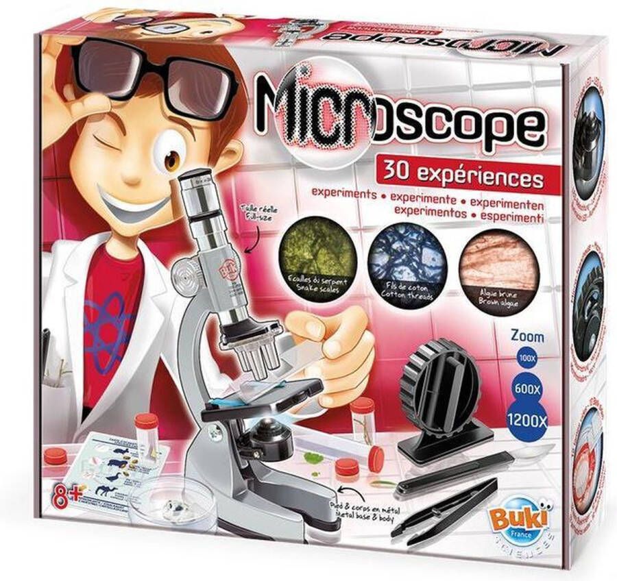 Buki Microscoop met 30 experimenten