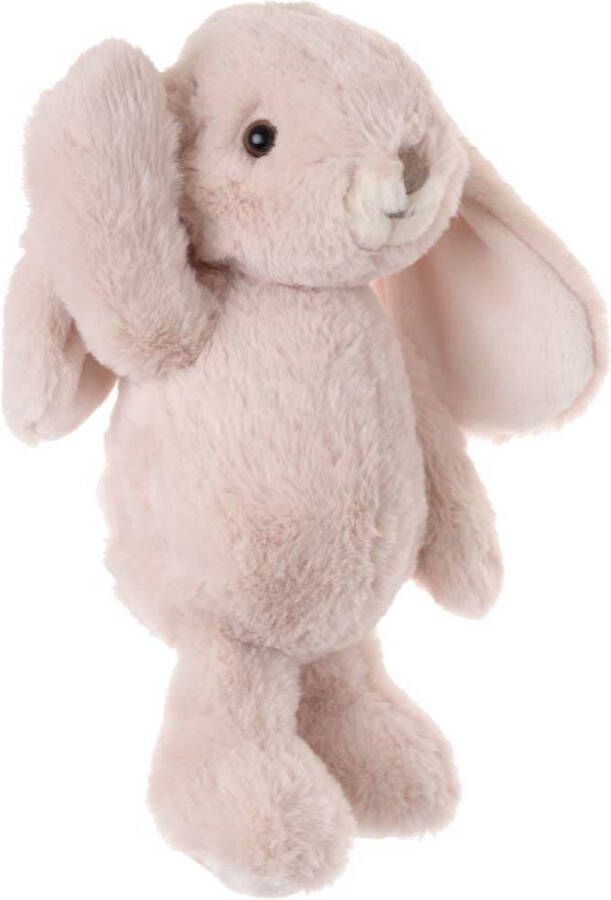 Bukowski pluche konijn knuffeldier creme wit staand 25 cm Luxe kwaliteit knuffels