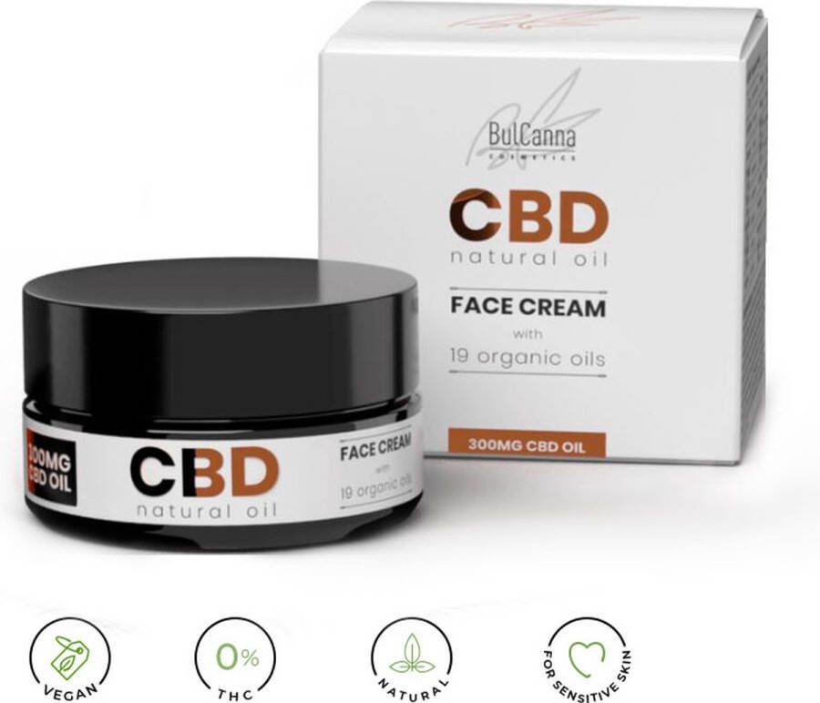 BulCanna CBD- Face cream- gezichts crème 50g