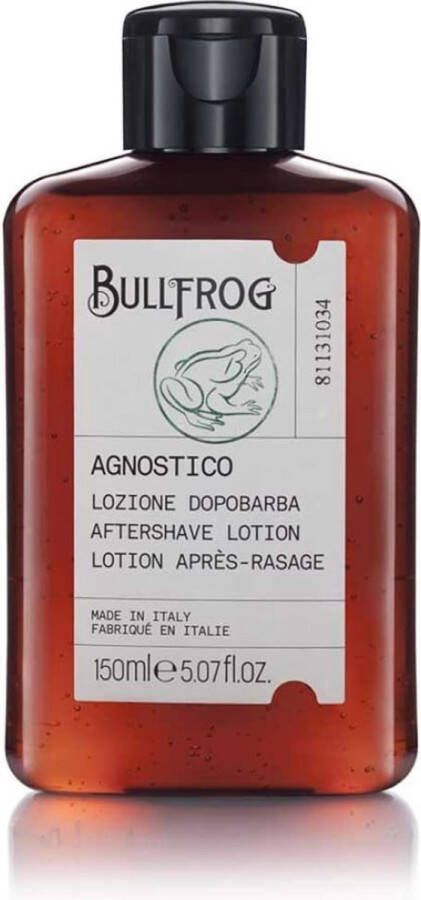 Bullfrog Agnostico Aftershave Lotion Kalmeert Verzacht en Verzorgt 150ML