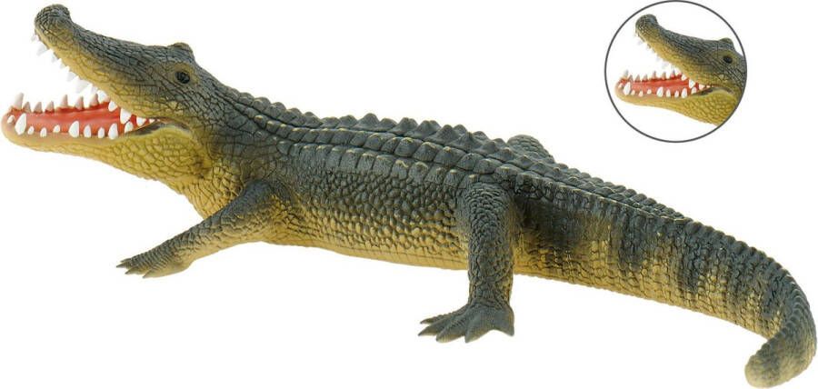 Bullyland 63690- Alligator speelgoedfiguur kinderen ca 20 cm