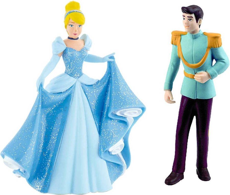 Bullyland Assepoester 2 speelfiguren Disney Princess