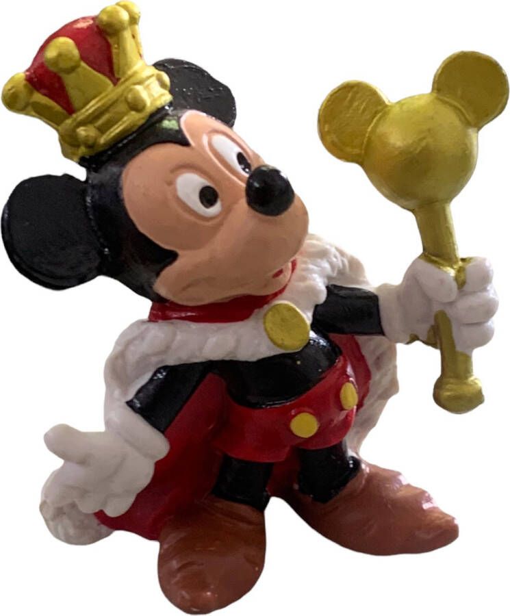 Bullyland Koning Mickey Mouse Muis Speelfiguur 6cm