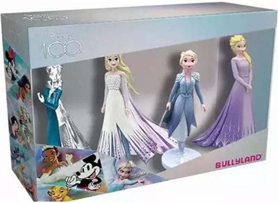 Bullyworld 100 Jaar Disney Frozen Elsa Speelset 4 prinsessen