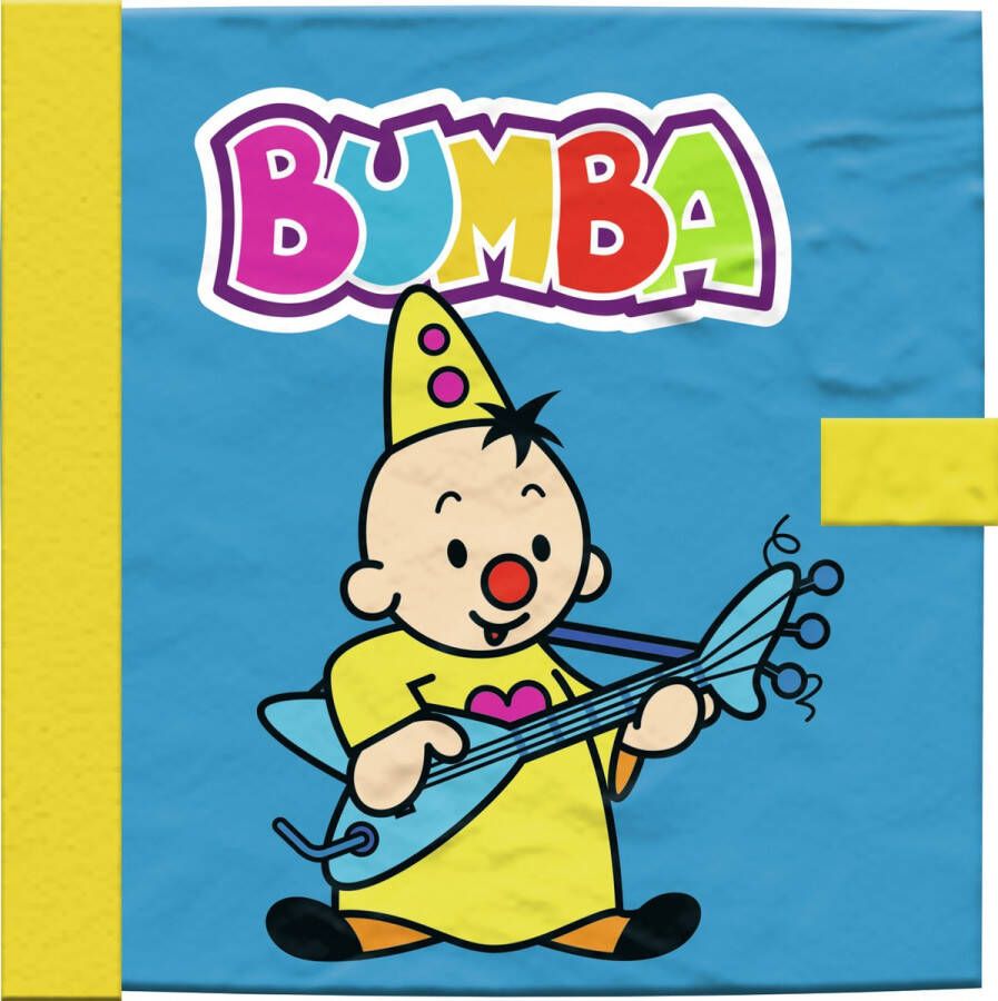 Bumba knisperboek met 4 spreads leer de muziekinstrumenten