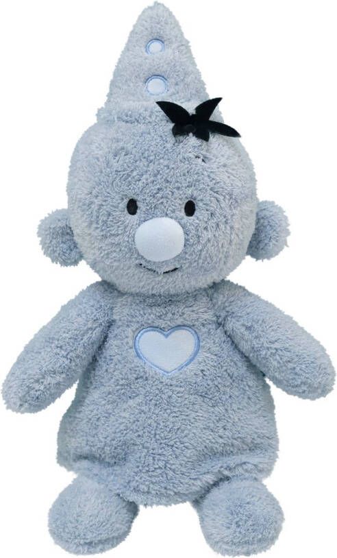 Bumba Knuffel Fluffy pluche 35 cm blauw