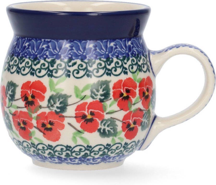 Bunzlau Castle Boeren mok 240 ml Romance Handgemaakt Koffie beker kop