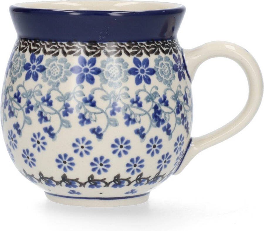Bunzlau Castle Boeren mok 370 ml Belle Fleur Handgemaakt Koffie beker kop