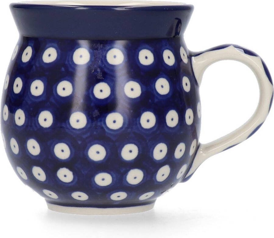 Bunzlau Castle Boeren mok 370 ml Blue Eyes Handgemaakt Koffie beker kop