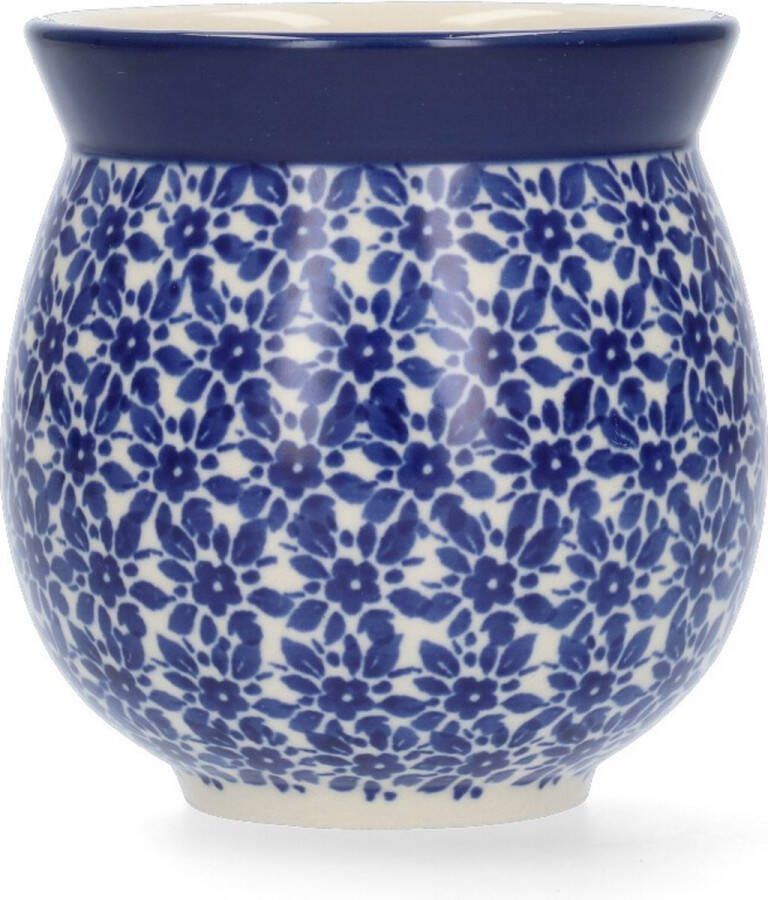 Bunzlau Castle Boeren mok 370 ml Indigo Handgemaakt Koffie beker kop