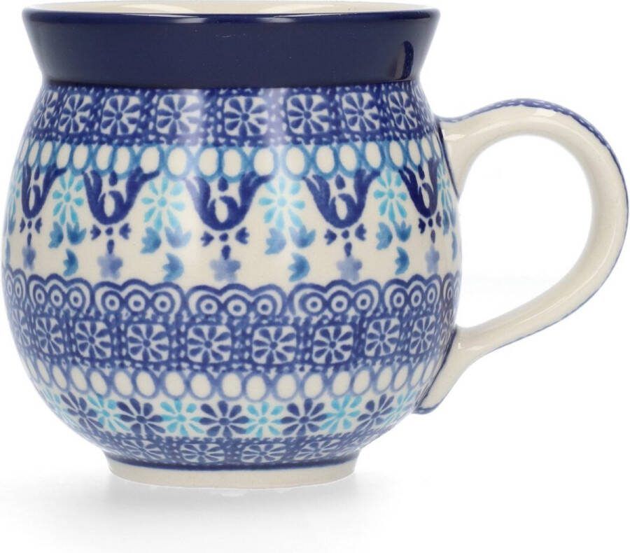 Bunzlau Castle Boeren mok 370 ml Nautique Handgemaakt Koffie beker kop