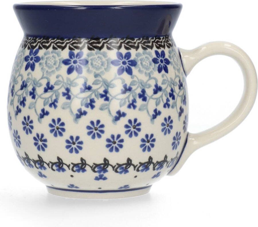 Bunzlau Castle Boeren Mok 500 ml Belle Fleur Handgemaakt Koffie beker kop