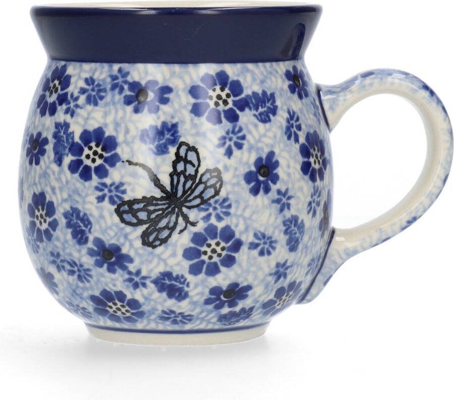 Bunzlau Castle Boeren Mok 500 ml Dragonfly Handgemaakt Koffie beker kop