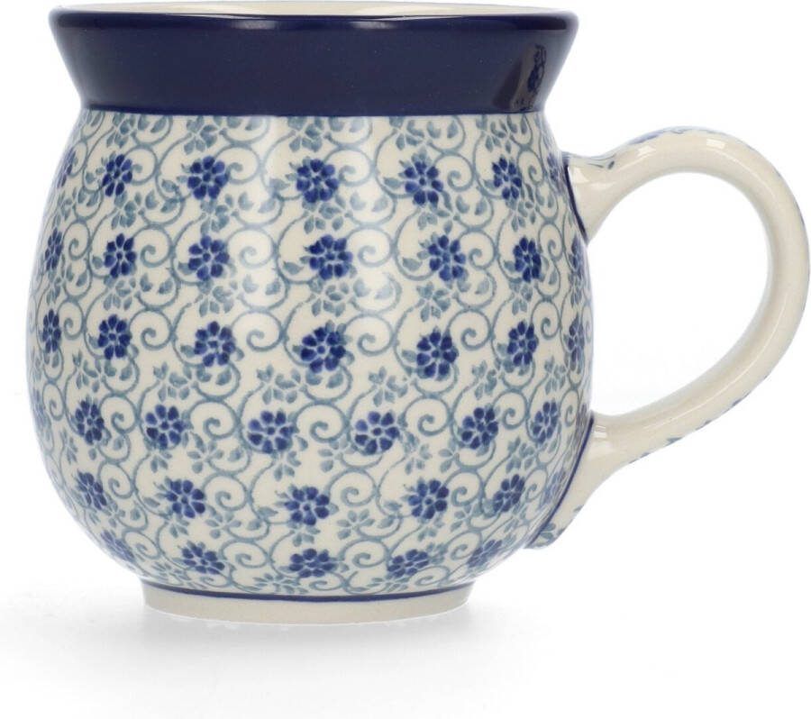 Bunzlau Castle Boeren Mok 500 ml Flower Fountain Handgemaakt Koffie beker kop