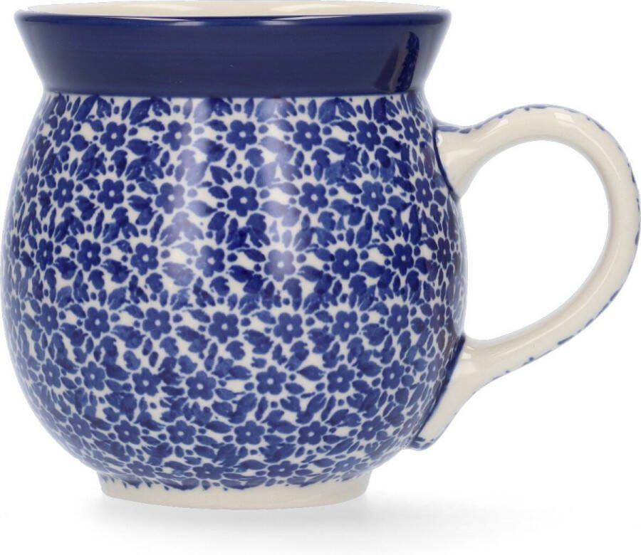 Bunzlau Castle Boeren Mok 500 ml Indigo Handgemaakt Koffie beker kop