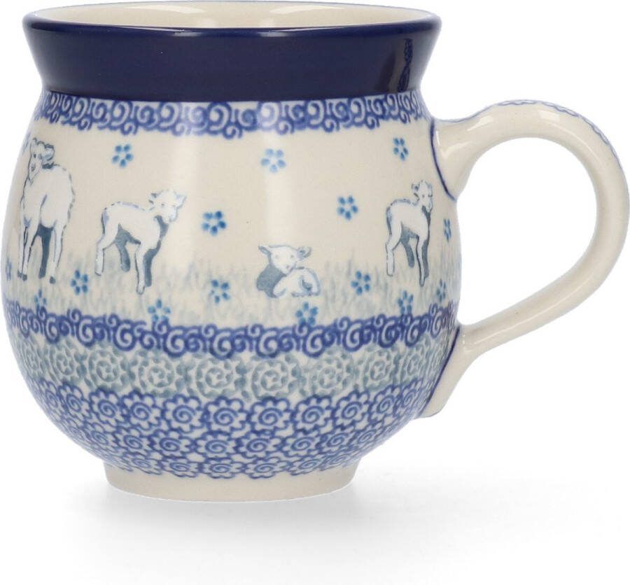 Bunzlau Castle Boerenmok 370 ml Sheep Handgemaakt