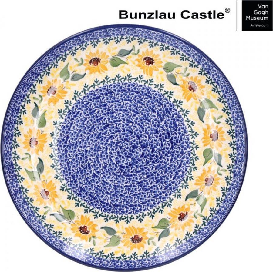 Bunzlau Castle Bord Dinerbord Van Gogh Sunflowers Ø 25 5 cm