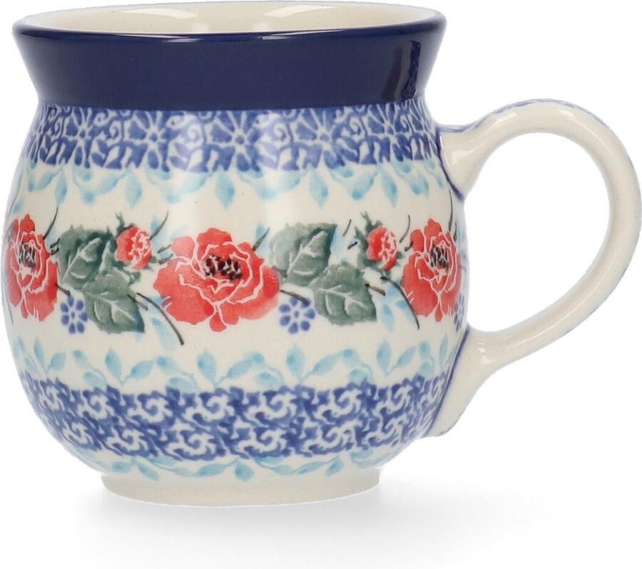 Bunzlau Castle Boeren Mok 240 ml English Rose Handgemaakt Koffie beker kop