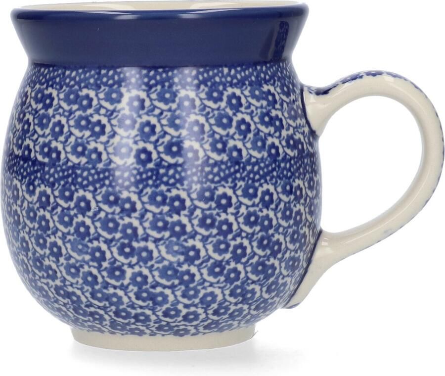 Bunzlau Castle Boeren Mok 500 ml Midnight Blue Handgemaakt Koffie beker kop