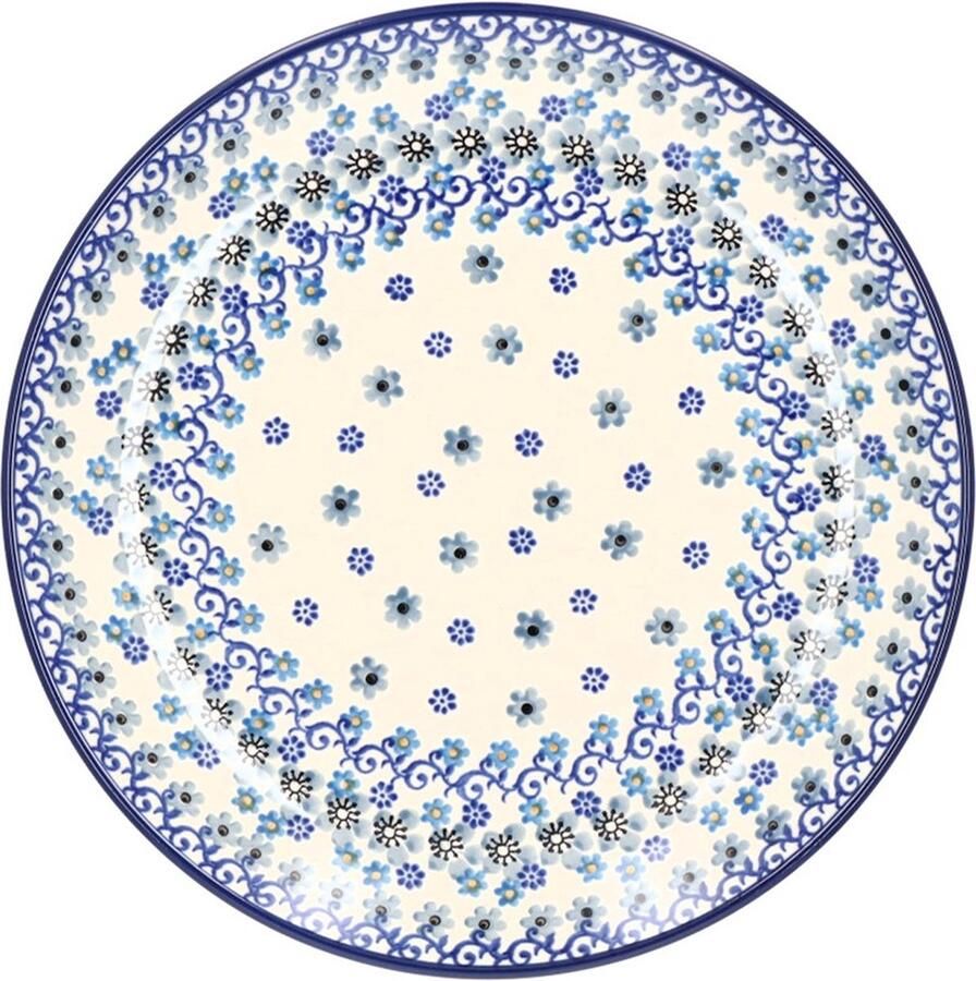 Bunzlau Castle Dinerbord Ø: 26 5 cm Winter Garden Handgemaakt Bord