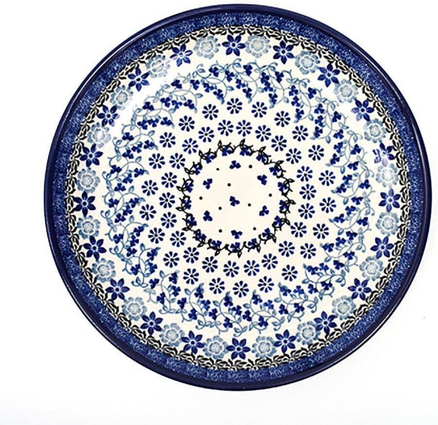 Bunzlau Castle Dinerbord Ø: 26 5 cm Belle Fleur Handgemaakt Bord