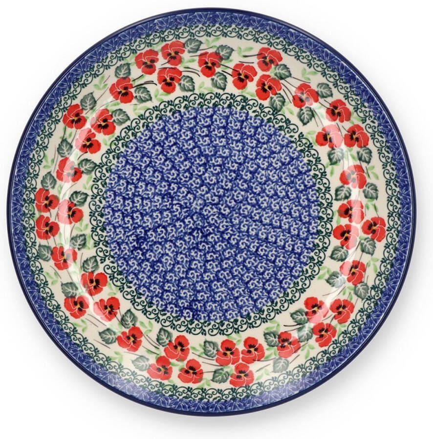 Bunzlau Castle Dinerbord Ø: 26 5 cm Romance Handgemaakt Bord